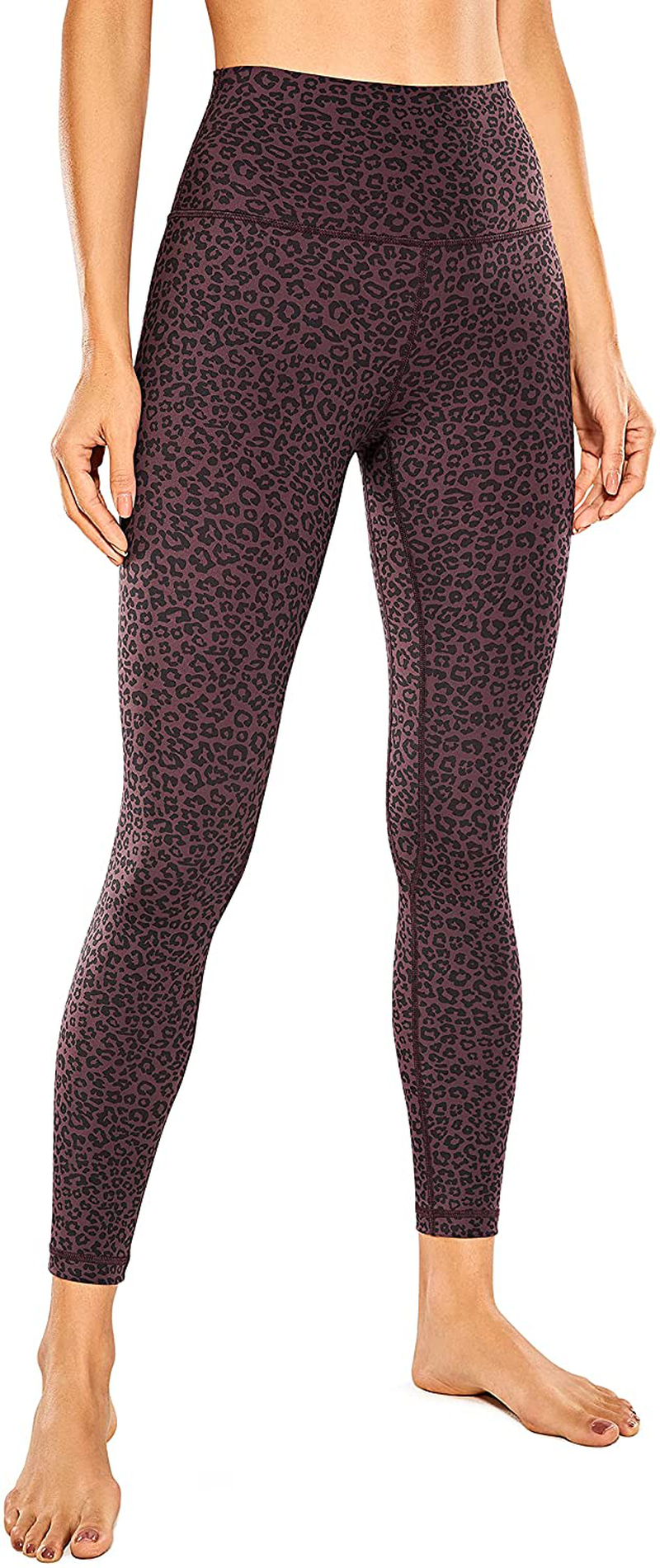CRZ YOGA Women's Naked Feeling Yoga Pants 25 Inches - 7/8 High Waisted Workout Leggings Apparel & Accessories > Clothing > Activewear CRZ YOGA   