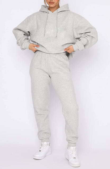 URBEARTH Womens Casual Comfy Sweatpants High Waisted Drawstring Sweat Pants Winter Cinch Bottom Joggers with Pocket Apparel & Accessories > Clothing > Activewear Kylie Max   