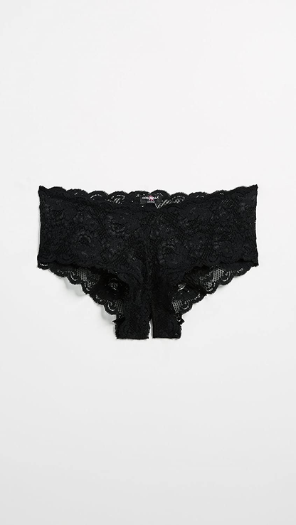 Cosabella Women'S Never Say Never Naughtie Open Gusset Hotpant Panty Apparel & Accessories > Clothing > Underwear & Socks > Underwear Cosabella   