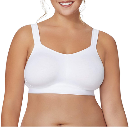 Just My Size Women'S Active Lifestyle Wirefree Bra MJ1220 Apparel & Accessories > Clothing > Underwear & Socks > Bras Kylie Max   