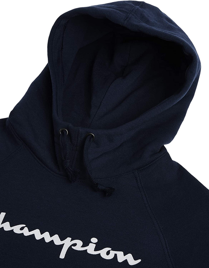 Champion Women'S Classic Script Logo, Powerblend Fleece Hoodie Apparel & Accessories > Clothing > Activewear Kylie Max   