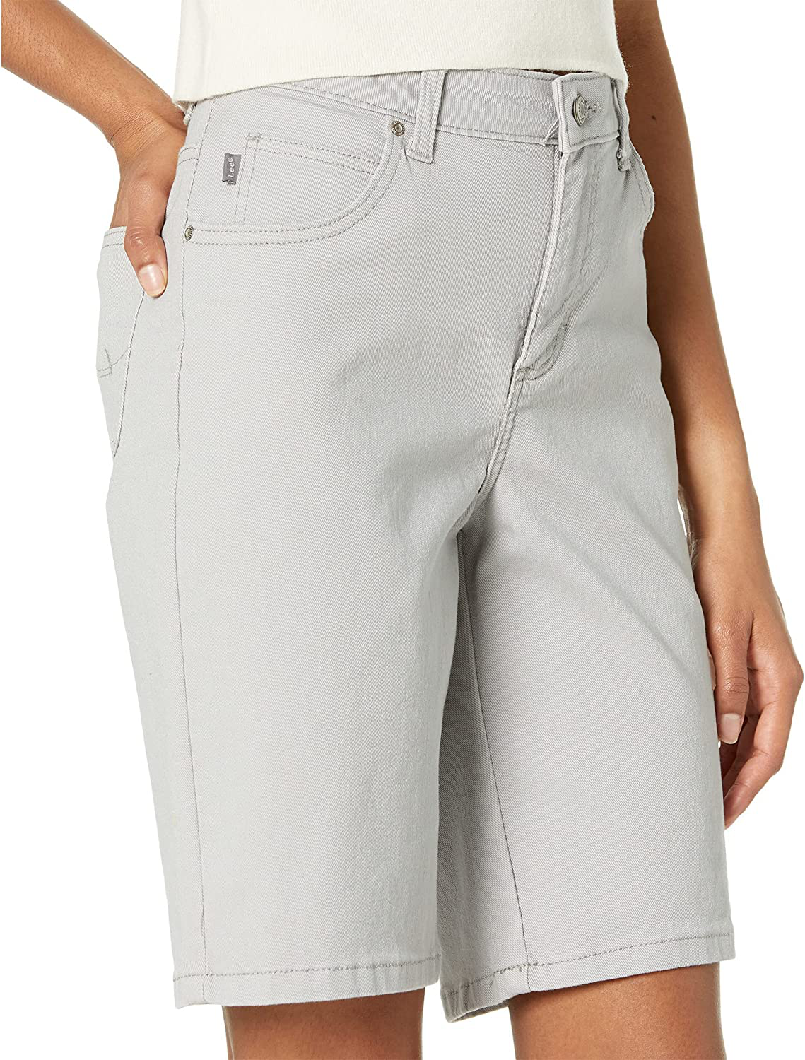 Lee Women'S Relaxed-Fit Bermuda Short Apparel & Accessories > Clothing > Shorts Kylie Max   