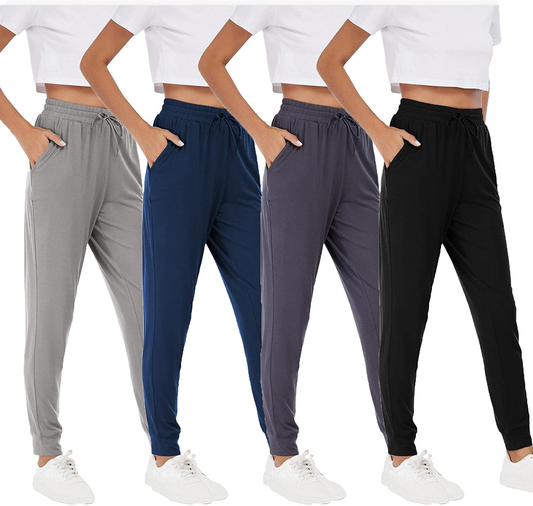 MCPORO Womens Joggers with Pockets & Drawstring-Sweatpants for Women Workout Running Yoga Lounge Pants Apparel & Accessories > Clothing > Activewear Kylie Max   