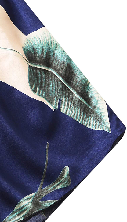 Floerns Women'S Summer Palm Leaf Tropical Print Cami Sleepwear Pajama Set Apparel & Accessories > Clothing > Sleepwear & Loungewear Kylie Max   