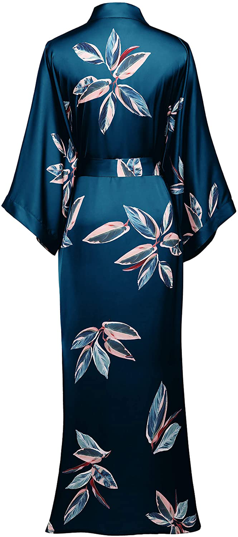 BABEYOND Kimono Robe Cover up Long Print Kimono Blouse Loose Cardigen Bachelorette Party Robe Apparel & Accessories > Clothing > Sleepwear & Loungewear > Robes KYLIE MAX   