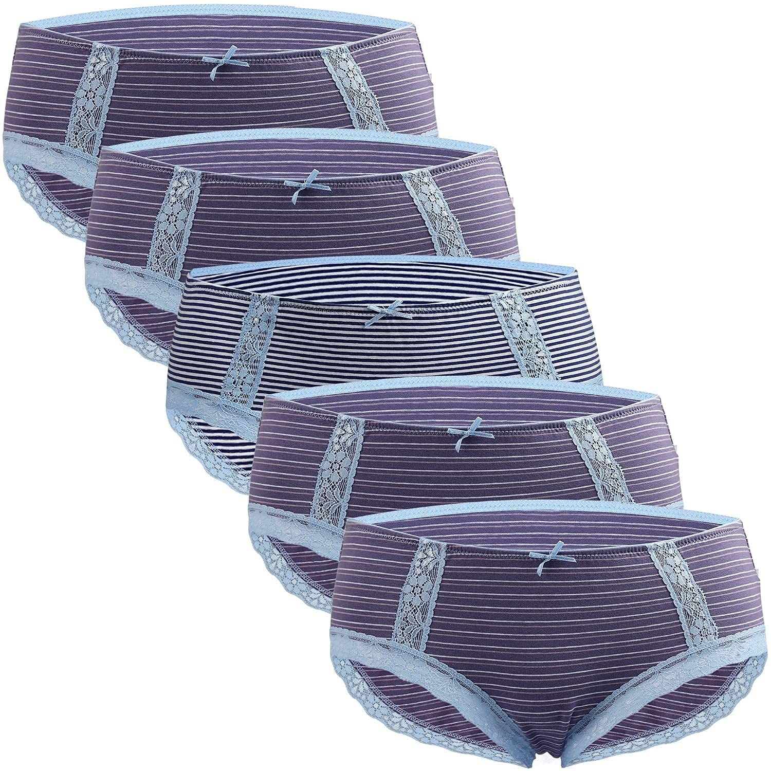 VOOKIIMO Soft Cotton Hipster Panties Womens Underwear Apparel & Accessories > Clothing > Underwear & Socks > Underwear VOOKIIMO   