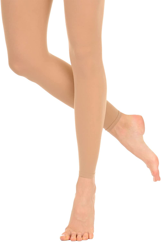 Danskin Women'S Microfiber Footless Tight Apparel & Accessories > Clothing > Underwear & Socks > Shapewear Danskin Light Toast A-B 
