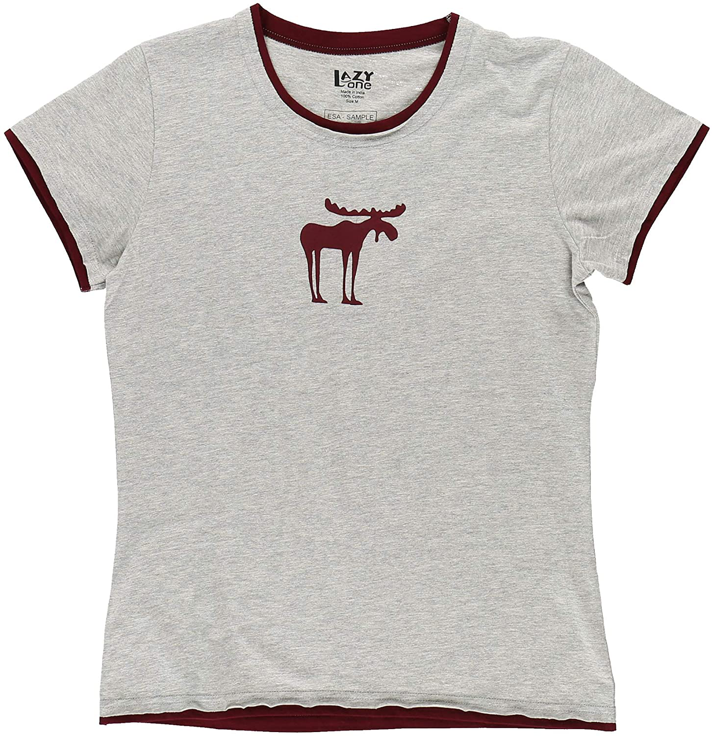 Lazy One Fitted Pajamas for Women, Cute Animal Pajama Top and Pants Separates Apparel & Accessories > Clothing > Sleepwear & Loungewear > Pajamas Kylie Max   