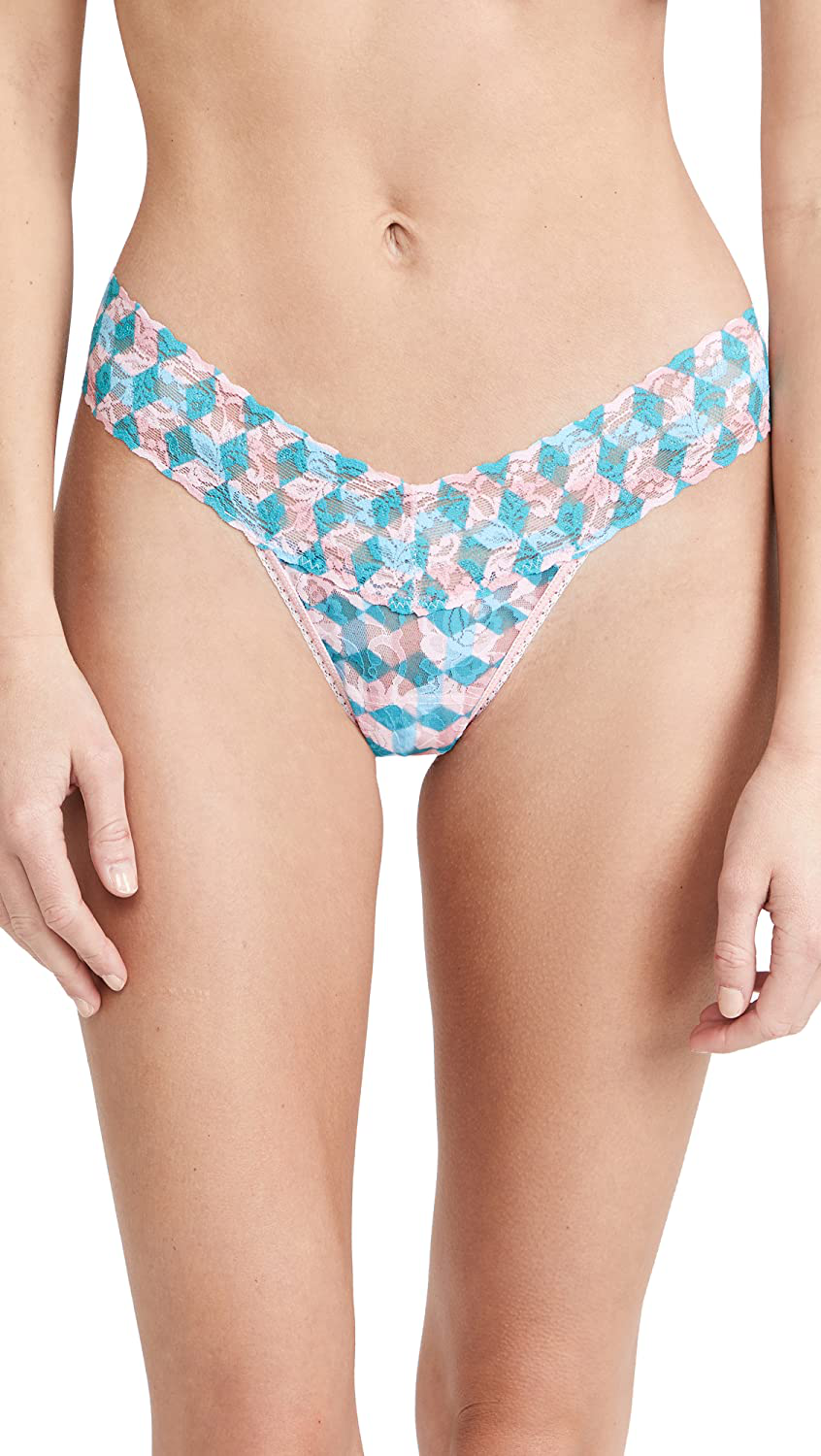 Hanky Panky Low Rise Thong (Prints) Apparel & Accessories > Clothing > Underwear & Socks > Underwear hanky panky What the Hex  