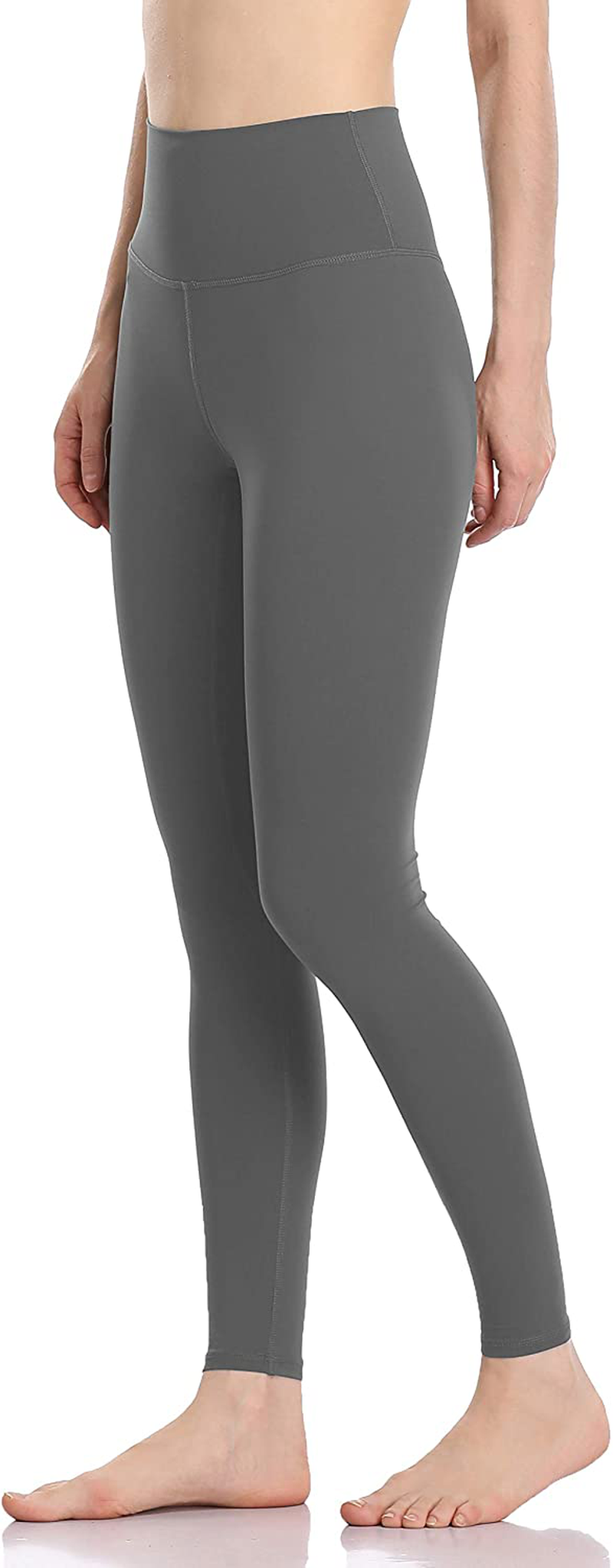 Colorfulkoala Women's Buttery Soft High Waisted Yoga Pants Full-Length Leggings Apparel & Accessories > Clothing > Activewear Colorfulkoala Charcoal Grey Medium 