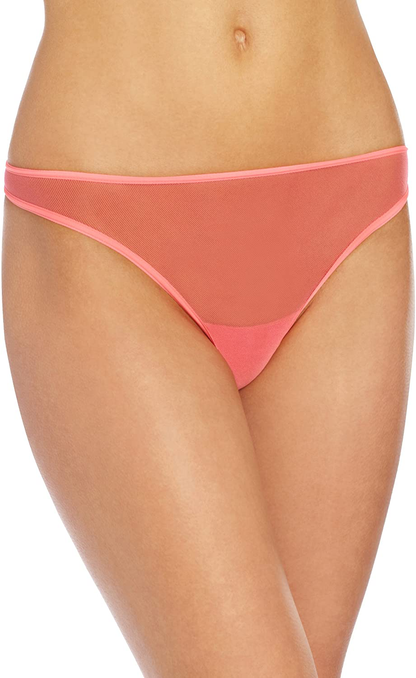 Cosabella Women's Soire Thong Panty Apparel & Accessories > Clothing > Underwear & Socks > Underwear Cosabella Neon Rose Medium-Large 