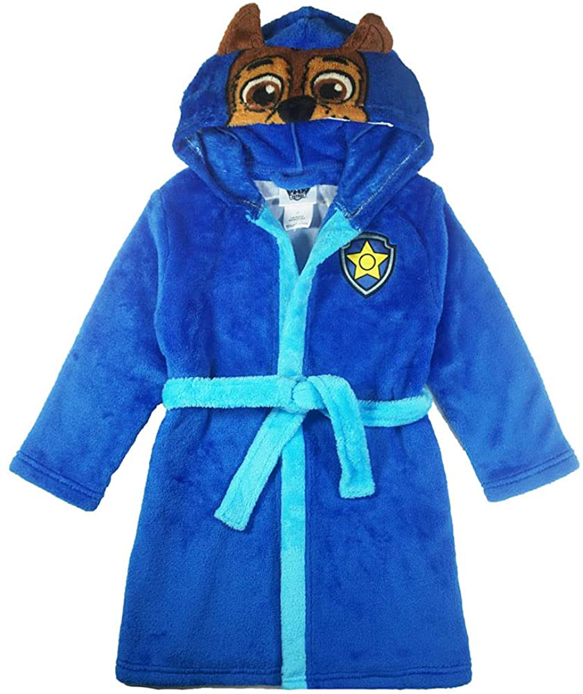 Nickelodeon Toddler Boys Paw Patrol 3D Plush Robe Apparel & Accessories > Clothing > Sleepwear & Loungewear > Robes Kylie Max   