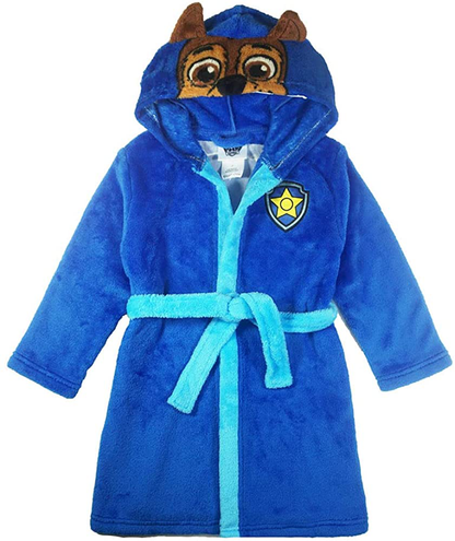 Nickelodeon Toddler Boys Paw Patrol 3D Plush Robe Apparel & Accessories > Clothing > Sleepwear & Loungewear > Robes Kylie Max   