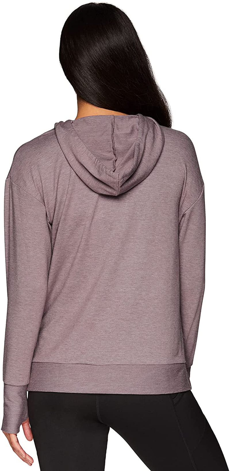 RBX Active Women'S Fashion Yoga Lightweight Long Sleeve Pullover Hoodie Top Apparel & Accessories > Clothing > Activewear Kylie Max   