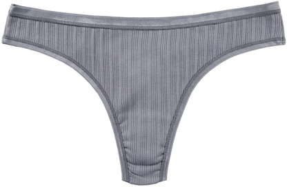 Knitlord 6 Pack Women'S Thongs Underwear Cotton Breathable Panties Hipster Bikini Apparel & Accessories > Clothing > Underwear & Socks > Underwear KNITLORD   