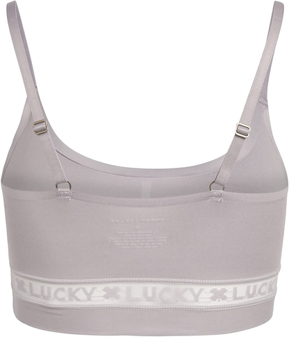 Lucky Brand Women’S Bra – 3 Pack Seamless Comfort Crop Cami Lounge Bralette (S-XL) Apparel & Accessories > Clothing > Underwear & Socks > Bras Kylie Max   