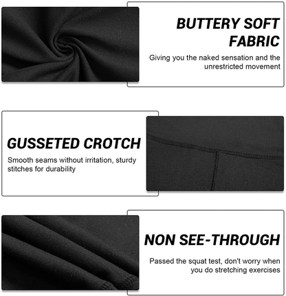 Gayhay High Waisted Leggings for Women - Soft Opaque Slim Tummy Control Printed Pants for Running Cycling Yoga Apparel & Accessories > Clothing > Activewear GAYHAY   