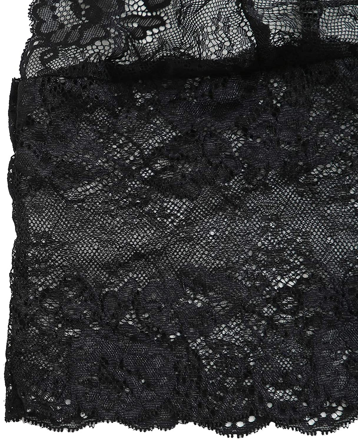 SOLY HUX Women'S plus Size Spaghetti Strap Lace Trim Bralette and Shorts Sleepwear Pajama Lingerie Set Apparel & Accessories > Clothing > Underwear & Socks > Lingerie KYLIE MAX   
