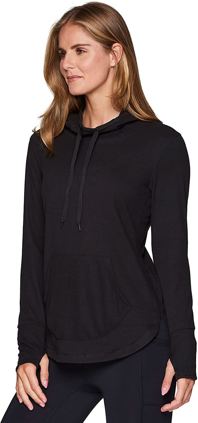 RBX Active Women'S Fashion Yoga Lightweight Long Sleeve Pullover Hoodie Top Apparel & Accessories > Clothing > Activewear Kylie Max   