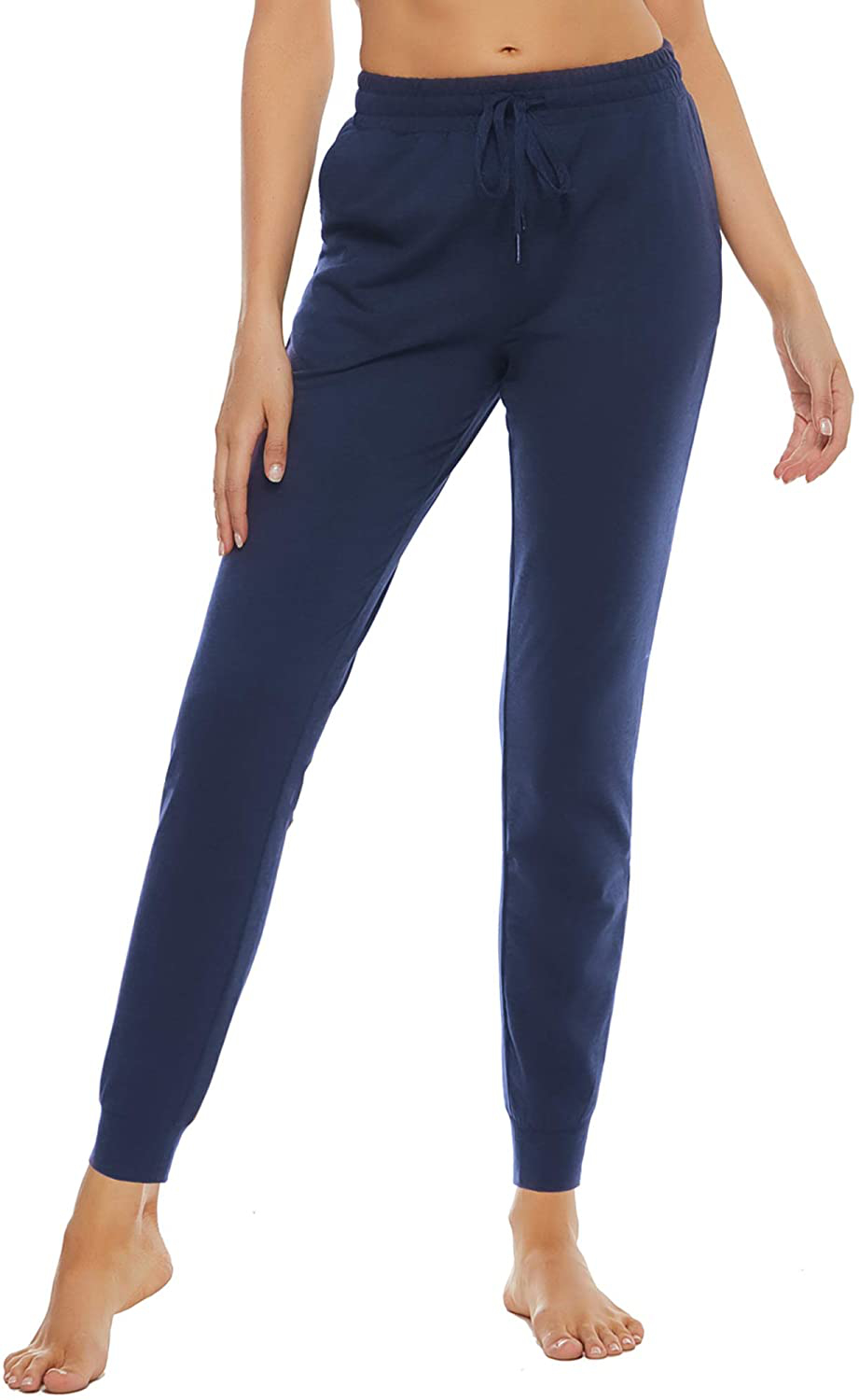 Stelle Women'S Sweatpants Lightweight Yoga Joggers Athletic Workout Track Pants with Pockets 28" Apparel & Accessories > Clothing > Activewear Kylie Max   
