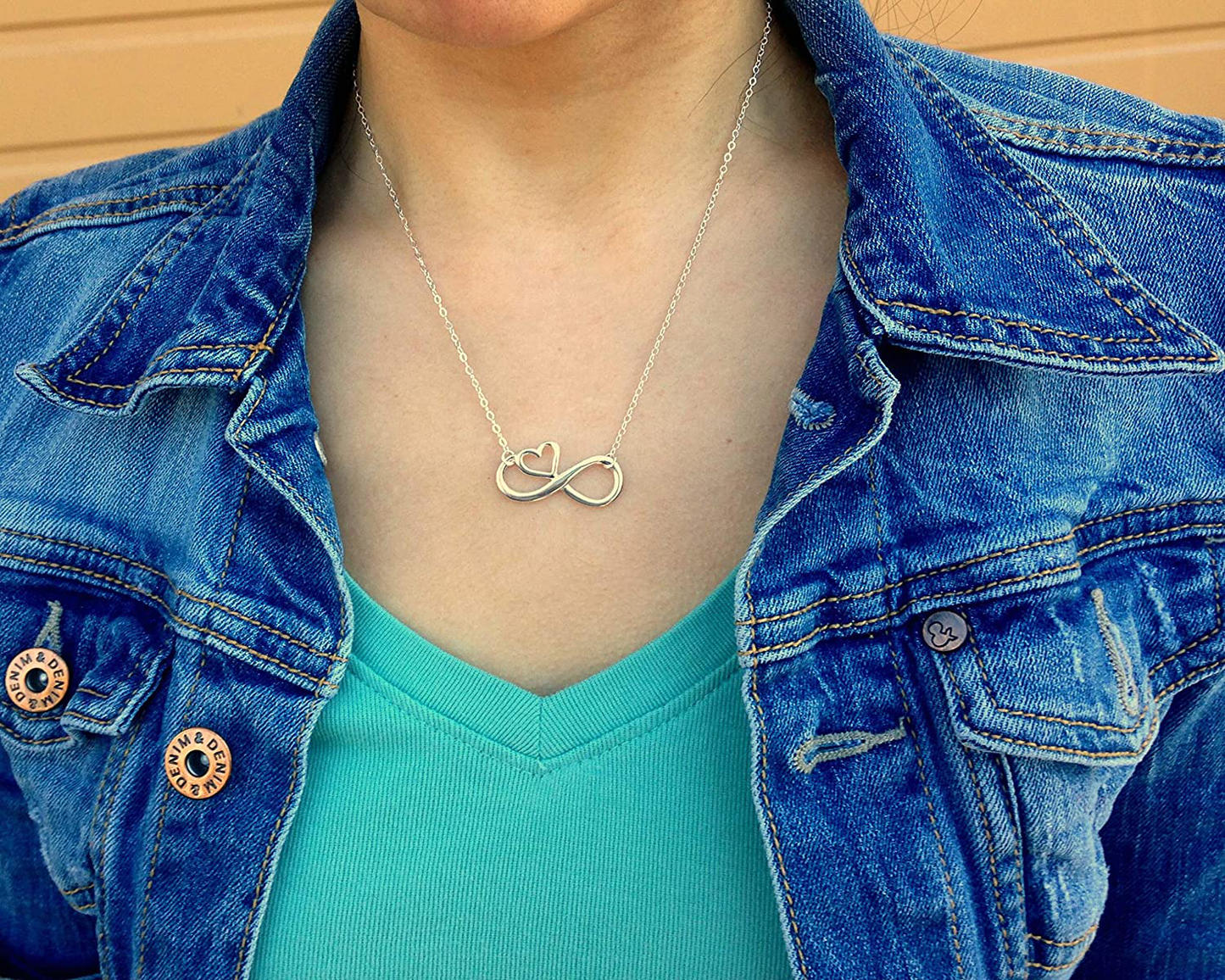 EFYTAL Mom Gifts, 925 Sterling Silver Infinity with Heart Necklace for Mother & Daughter, Mom Necklaces for Women, Best Birthday Gift Ideas, Pendant Mother's Day Jewelry For Her, Mothers Day Arts & Entertainment > Party & Celebration > Gift Giving EFYTAL   