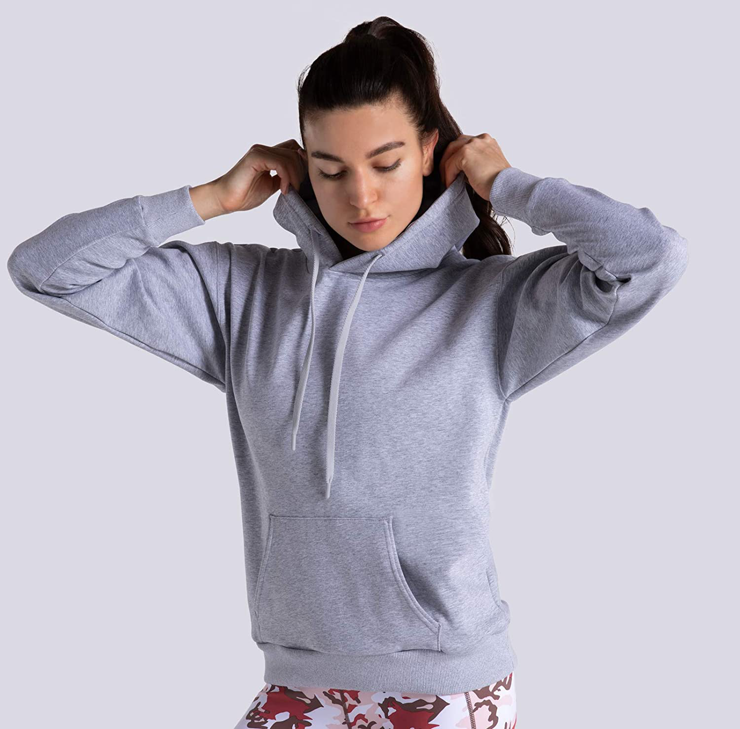 Women'S Basic Pullover Hoodie Loose Fit Ultra Soft Fleece Hooded Sweatshirt with Pockets Apparel & Accessories > Clothing > Activewear Kylie Max   