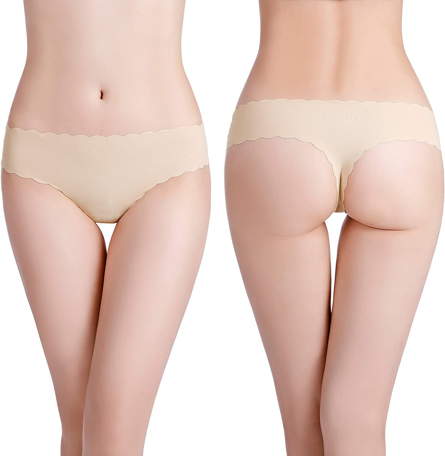 Wetopkim Women Seamless Thongs Panties Cotton Breathable Stretch T-back Color Briefs Underwear Apparel & Accessories > Clothing > Underwear & Socks > Underwear Wetopkim   
