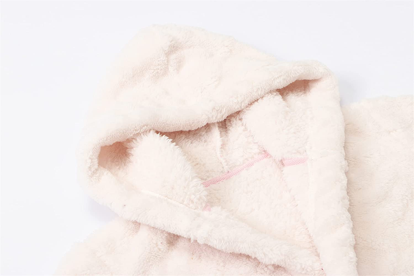 Umeyda Girls Robe,Cute & Fleece Hooded Robe with Belt for Girls, 12 Months - 18 Years Apparel & Accessories > Clothing > Sleepwear & Loungewear > Robes Kylie Max   