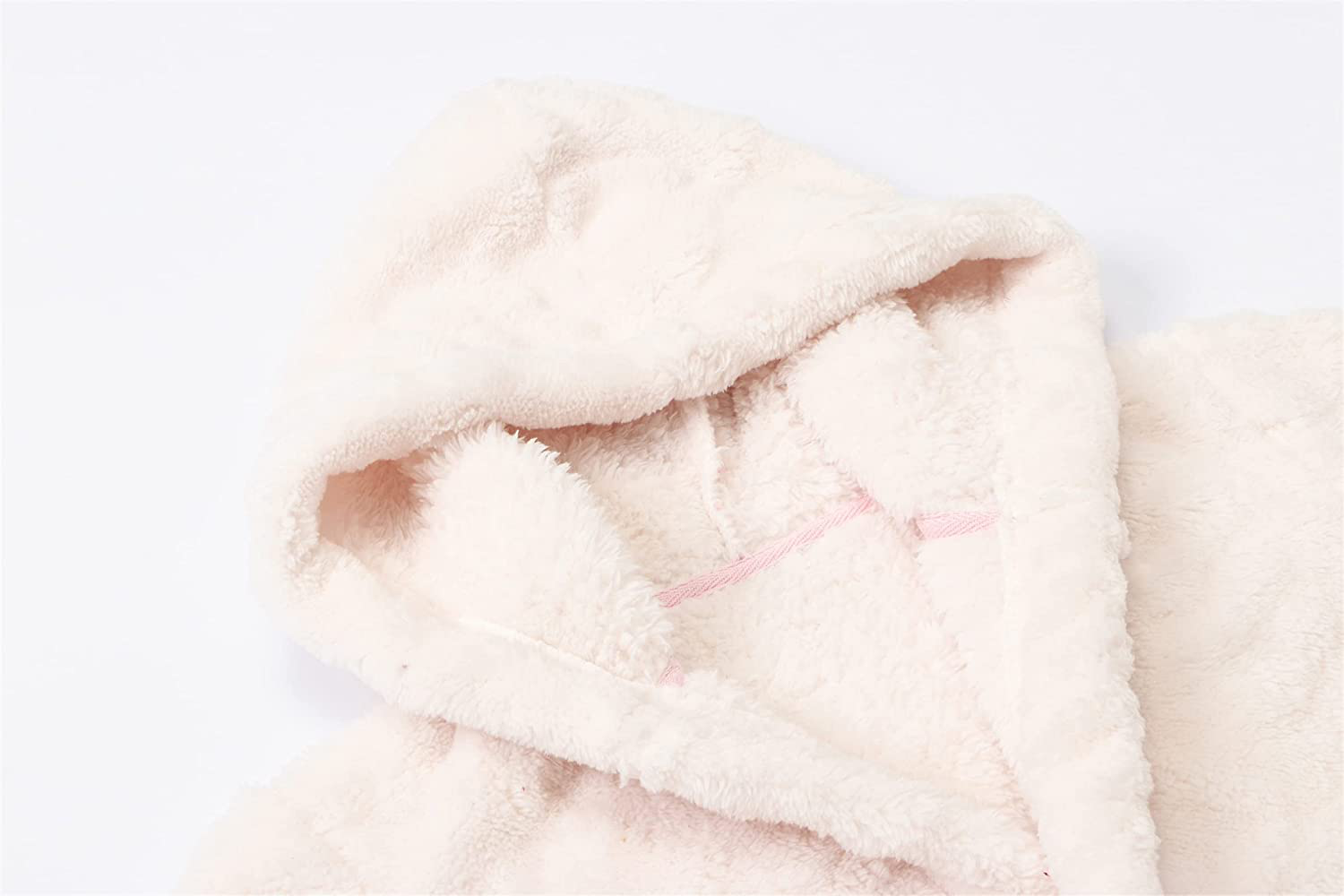 Umeyda Girls Robe,Cute & Fleece Hooded Robe with Belt for Girls, 12 Months - 18 Years Apparel & Accessories > Clothing > Sleepwear & Loungewear > Robes Kylie Max   