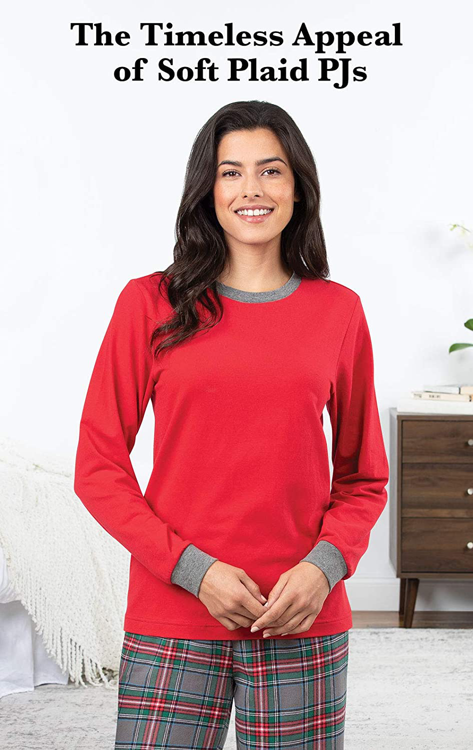 Pajamagram Women Pajamas Set Plaid - Classic Womens Pajamas Sets Apparel & Accessories > Clothing > Sleepwear & Loungewear > Pajamas Kylie Max   