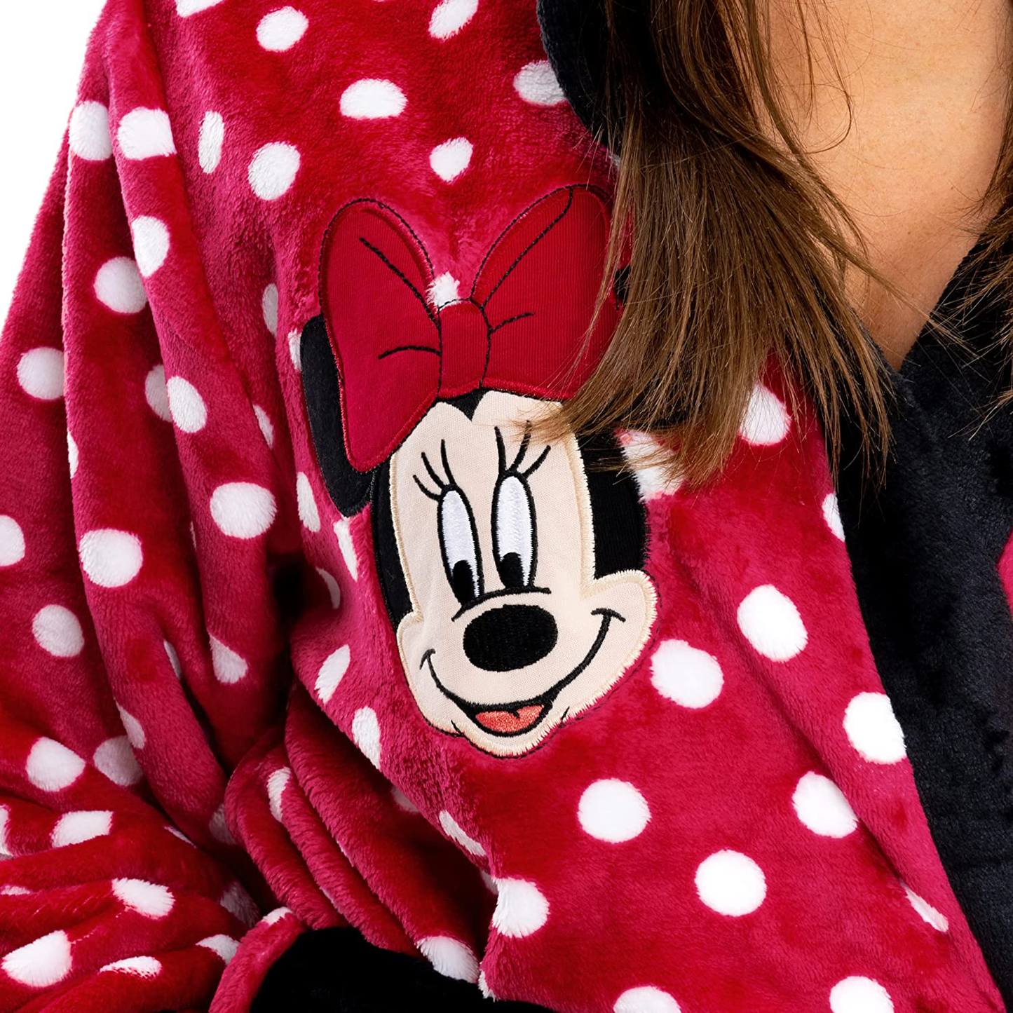 Disney Womens' Minnie Mouse Robe Apparel & Accessories > Clothing > Sleepwear & Loungewear > Robes Kylie Max   