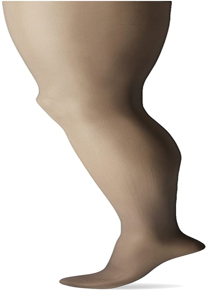Hanes Women'S Control Top Sheer Toe Silk Reflections Panty Hose Apparel & Accessories > Clothing > Underwear & Socks > Shapewear Hanes Quicksilver 1-pack 1 C-D