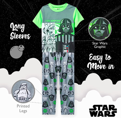 Star Wars Boys' Pajama Set Apparel & Accessories > Clothing > Sleepwear & Loungewear > Pajamas Kylie Max   