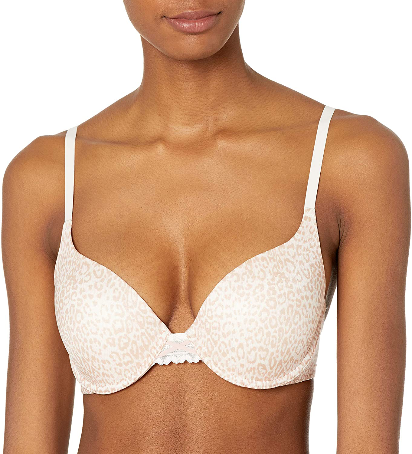 Maidenform Women's Love The Lift DreamWire Push Up Underwire Bra DM0066 Apparel & Accessories > Clothing > Underwear & Socks > Bras Maidenform Spot Leopard Mix Print/Pearl 36C 