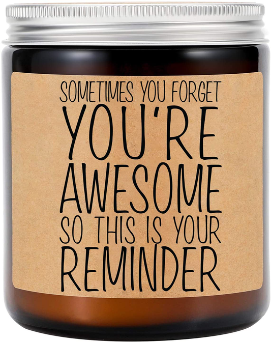 GSPY Scented Candles - Thank You Gifts, Appreciation Gifts, Relaxing Gifts for Women, Gifts for Her - Best Friend, Friends Gifts - Christmas, Birthday Gifts for Mom, Wife, Daughter, Coworker, Nurse Arts & Entertainment > Party & Celebration > Gift Giving GSPY Lavender  