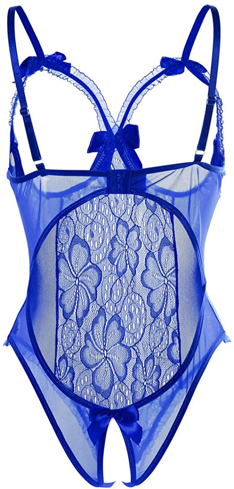 Women Sexy Teddy Lingerie One Piece Lace Babydoll Bodysuit Nightie plus Size S-3XL Apparel & Accessories > Clothing > Underwear & Socks > Lingerie Kylie Max   