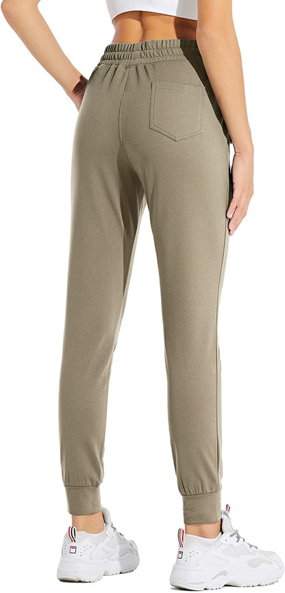 Willit Women'S Fleece Lined Joggers Warm Pants Running Thermal Sweatpants Winter Athletic Water Resistant with Pockets Apparel & Accessories > Clothing > Activewear Kylie Max   
