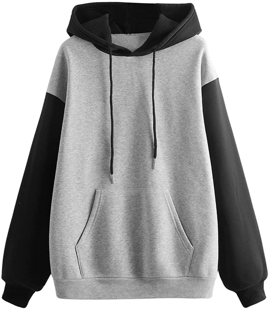 Verdusa Women'S Embroidery Long Sleeve Drawstring Pullover Top Hoodie Sweatshirt Apparel & Accessories > Clothing > Activewear Kylie Max   