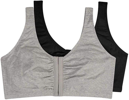 Fruit of the Loom Women'S Front Closure Cotton Bra Apparel & Accessories > Clothing > Underwear & Socks > Bras Kylie Max   