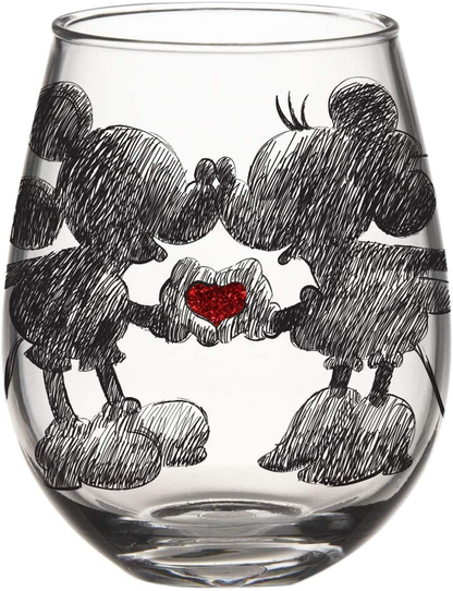Silver Buffalo Friends You're the Rachel Stemless Drinking Glass, 1 Count (Pack of 1), Clear Arts & Entertainment > Party & Celebration > Gift Giving Silver Buffalo Mickey and Minnie  