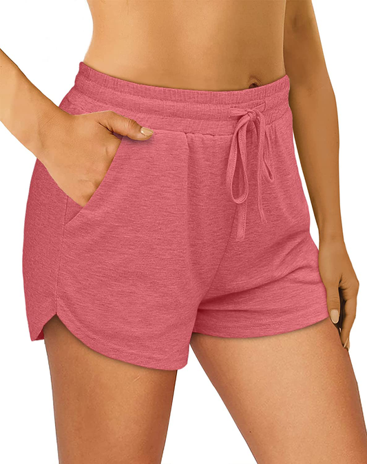 OFEEFAN Womens Athletic Shorts Running Dolphin Shorts with Pockets and Drawstring Apparel & Accessories > Clothing > Shorts Kylie Max   