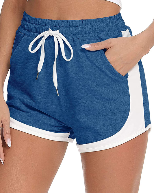 WIHOLL Womens Shorts for Summer Workout Running Shorts with Pockets Drawstring Apparel & Accessories > Clothing > Shorts Kylie Max   