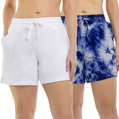 Danskin Womens 2-Pack Soft Active Short Apparel & Accessories > Clothing > Shorts Kylie Max   