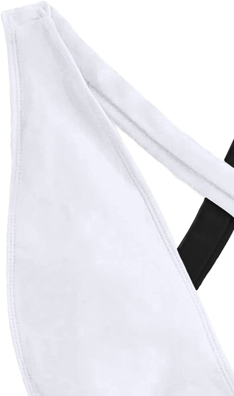 Lilosy Sexy Self Tie Criss Cross Plunge Backless High Cut Thong One Piece Swimsuit for Women Padded Bathing Suit Bikini Apparel & Accessories > Clothing > Swimwear Kylie Max   