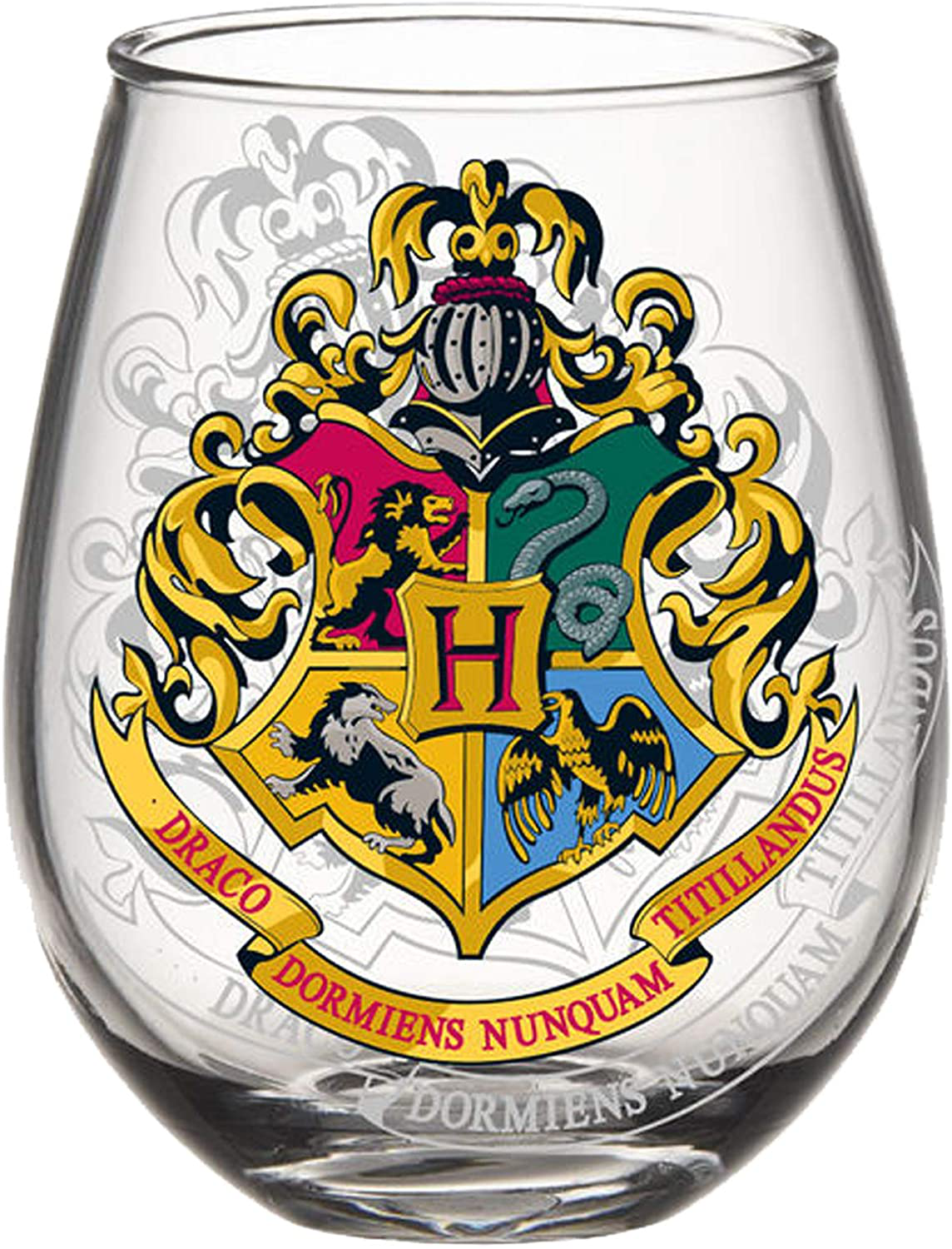 Silver Buffalo Friends You're the Rachel Stemless Drinking Glass, 1 Count (Pack of 1), Clear Arts & Entertainment > Party & Celebration > Gift Giving Silver Buffalo Hogwarts Crest  