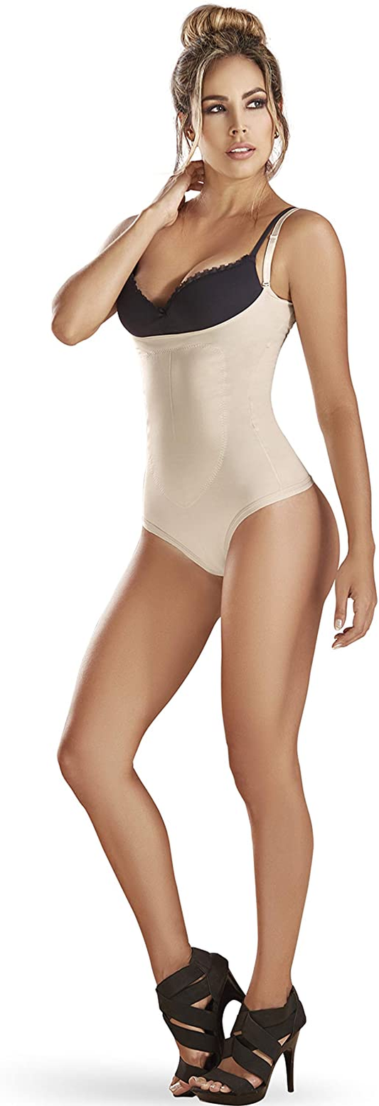 Shapeager Faja Shapewear Doble Layed Hiphugger Straples Body Shaper Corset Bodysuit Black Apparel & Accessories > Clothing > Underwear & Socks > Underwear ShapEager   