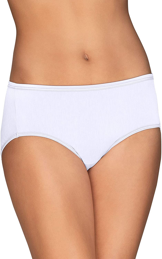 Vanity Fair Women'S Illumination Hipster Panty 18107 Apparel & Accessories > Clothing > Underwear & Socks > Underwear Vanity Fair Star White 7 
