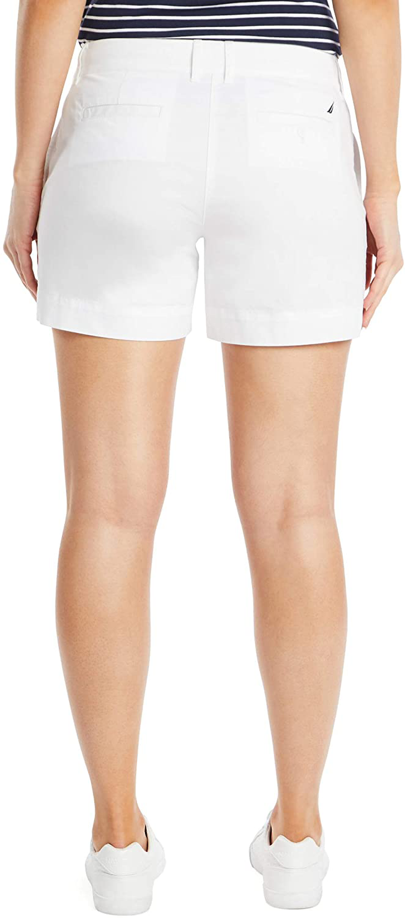 Nautica Women'S Comfort Tailored Stretch Cotton Solid and Novelty Short Apparel & Accessories > Clothing > Shorts Kylie Max   