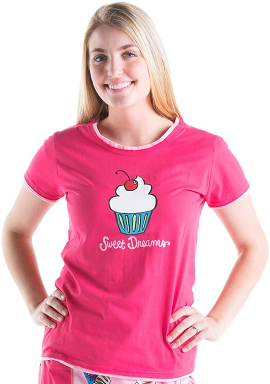 Sweet Dreams Lazyone Pajamas for Women, Cute Pajama Pants and Top Set, Separates Apparel & Accessories > Clothing > Sleepwear & Loungewear > Pajamas Kylie Max   