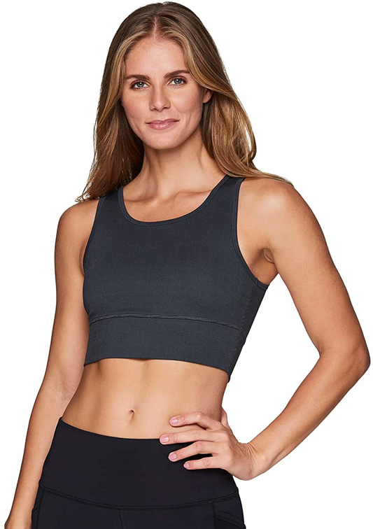 RBX Active Women'S Athletic Fashion High Coverage Low Impact Workout Sports Bra Apparel & Accessories > Clothing > Underwear & Socks > Bras Kylie Max   